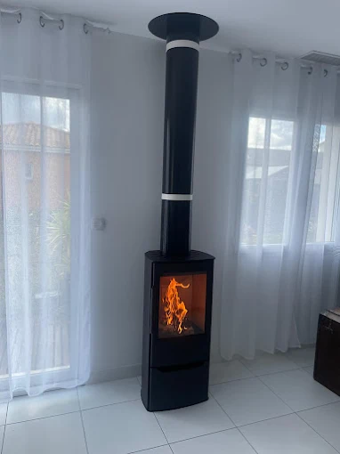 Intallation d'un poêle à bois par Le Confort du Feu à Muret