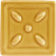 habillage ceramique jaune giallo acceso